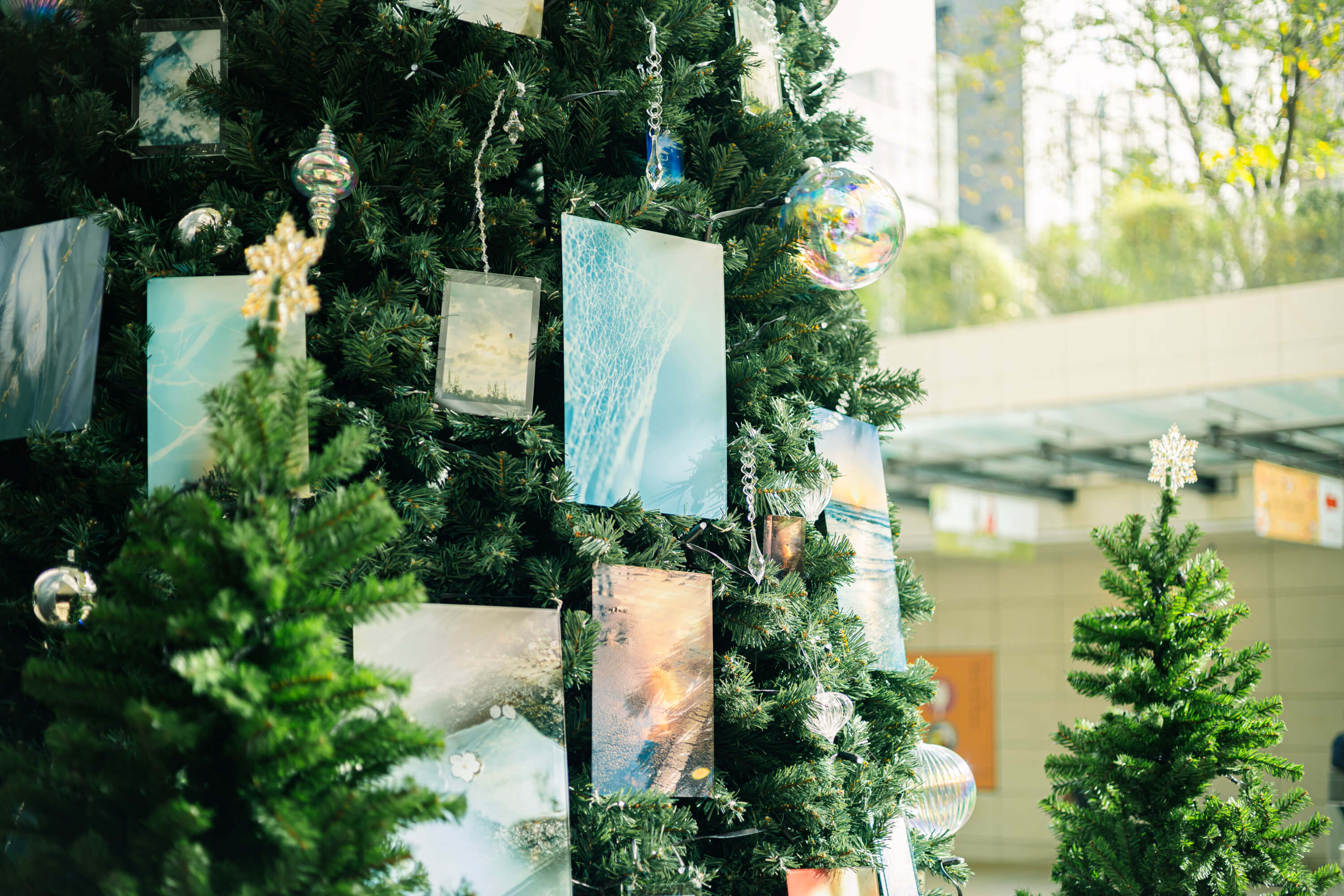 東京スクエアガーデン｜国分真央｜有限会社三幸（TOKYO ACRYL）｜2025 東京スクエアガーデン ウィンターイルミネーション「When Silence Becomes Light　光とつなぐ、透明のとき」