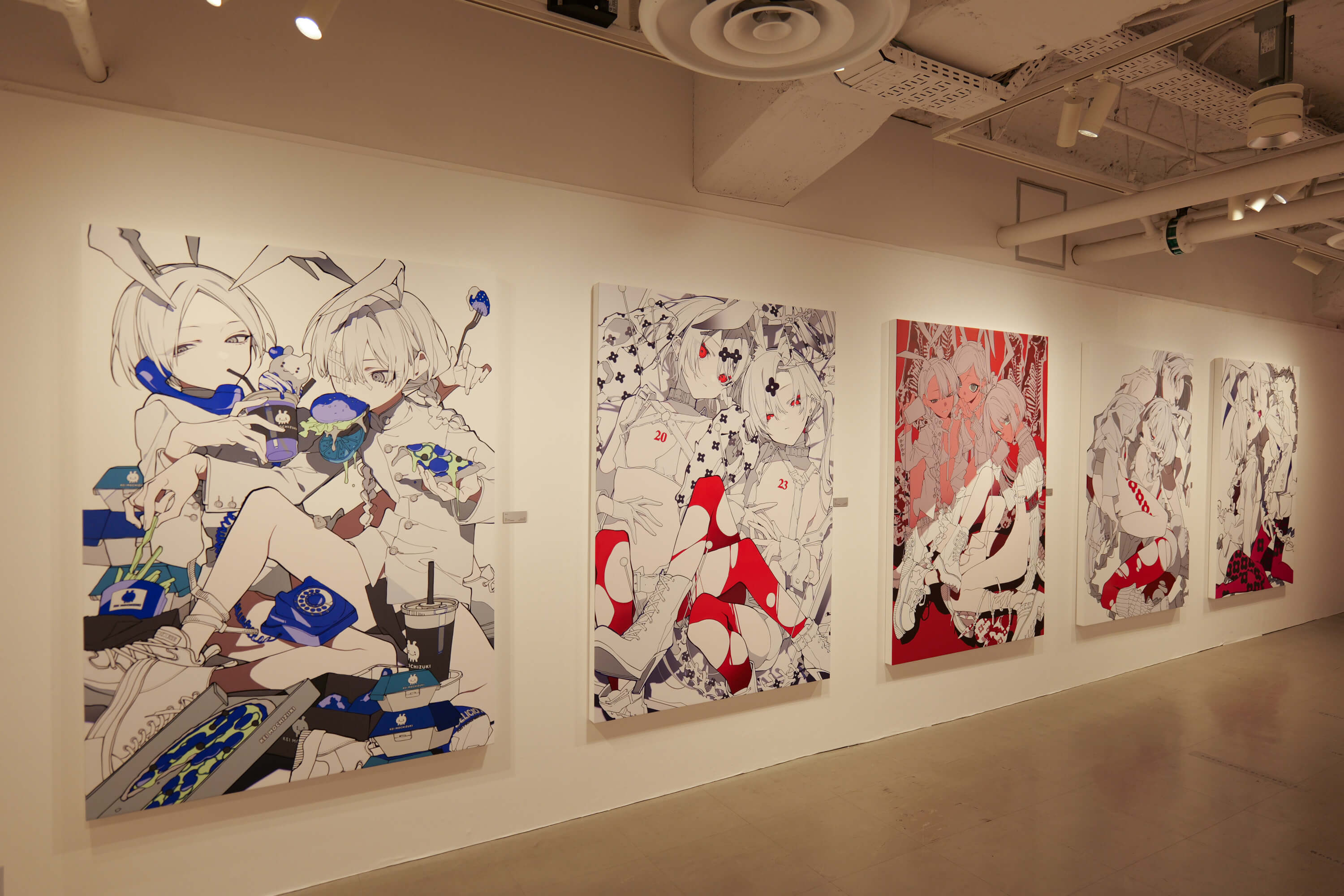 望月けい｜個展「俗世」