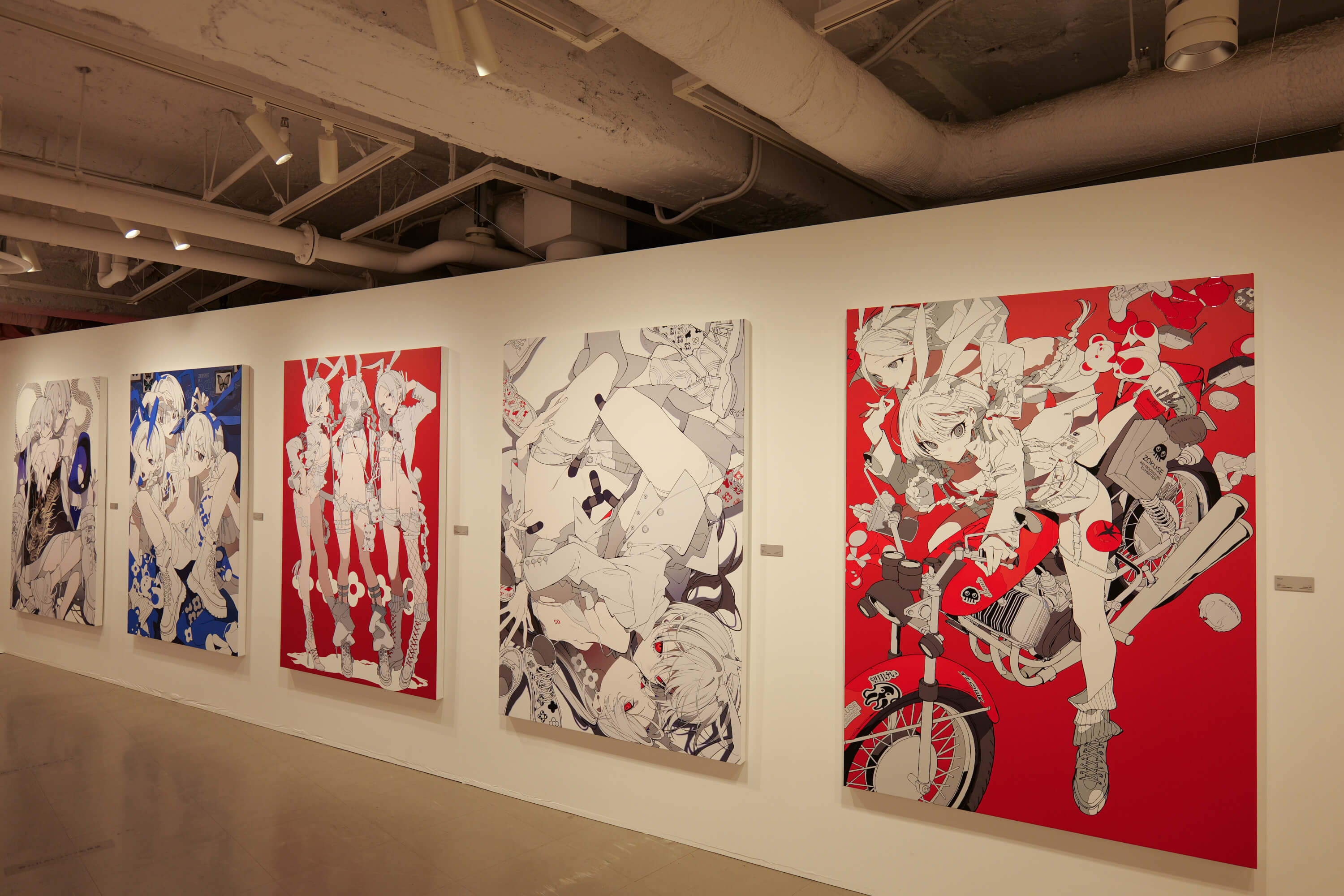 望月けい｜個展「俗世」